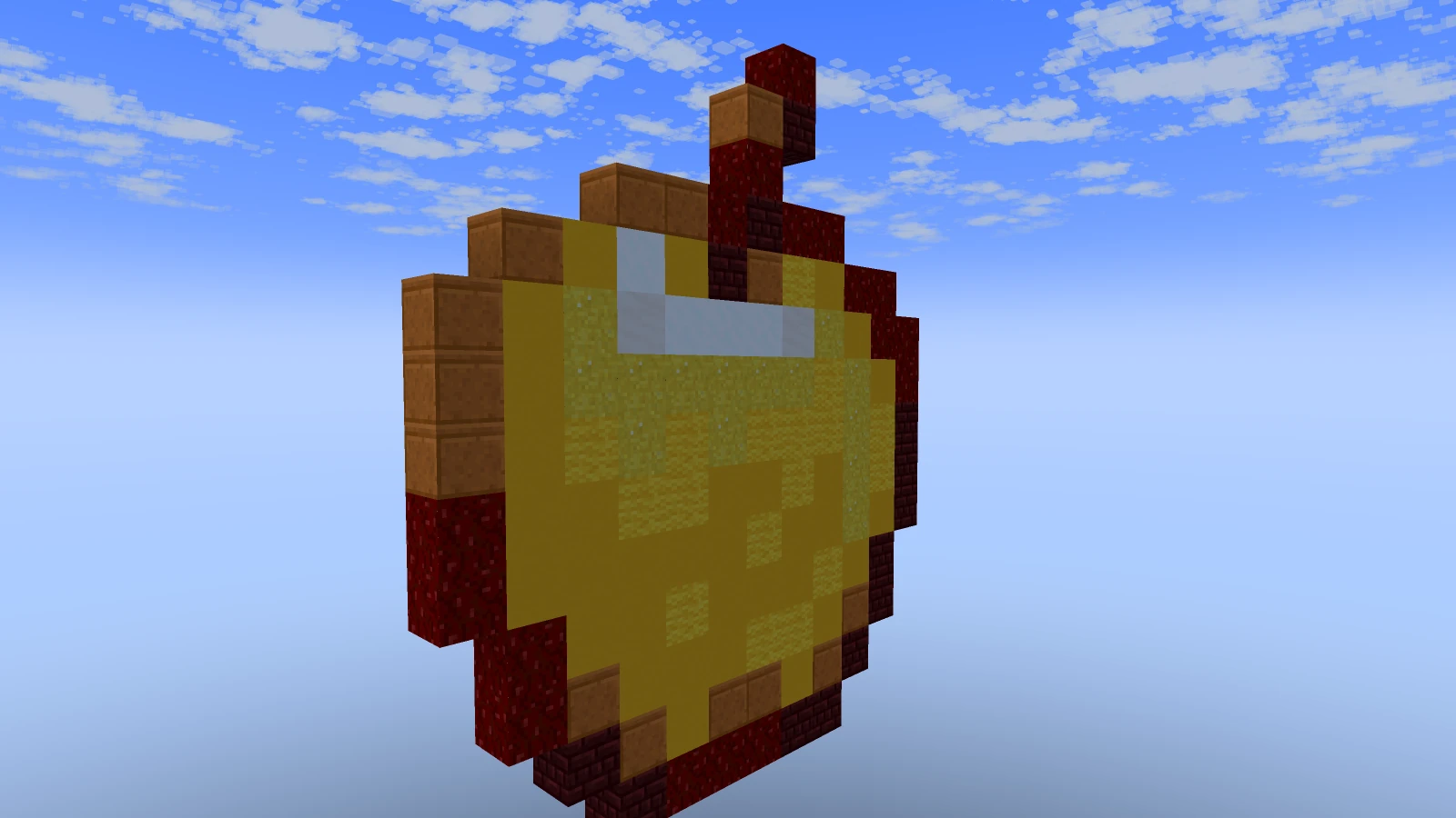 Golden Apple Pixel Art preview