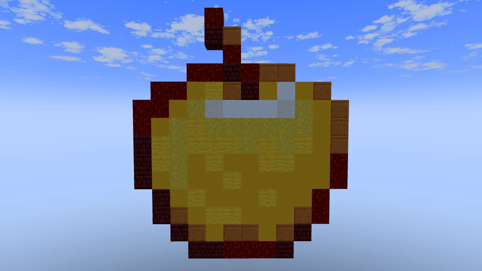 Golden Apple Pixel Art preview
