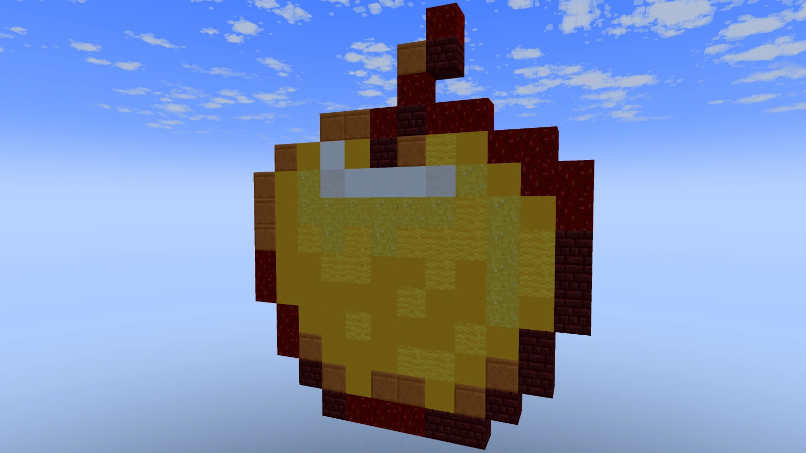 Golden Apple Pixel Art preview