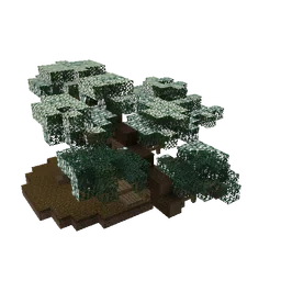 A generated cascade bonsai tree