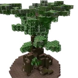 A generated kapok tree