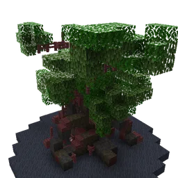 A generated mangrove tree